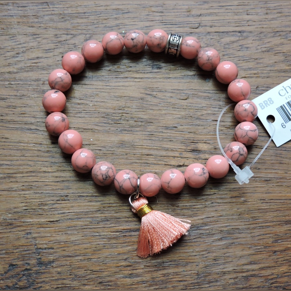 NWT Chavez for Charity beaded bracelet